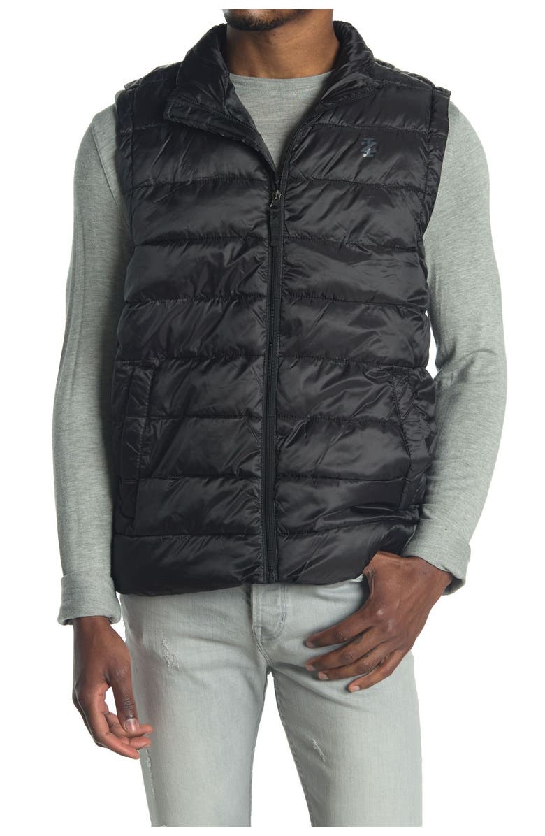 IZOD Quilted Puffer Vest, Main, color,