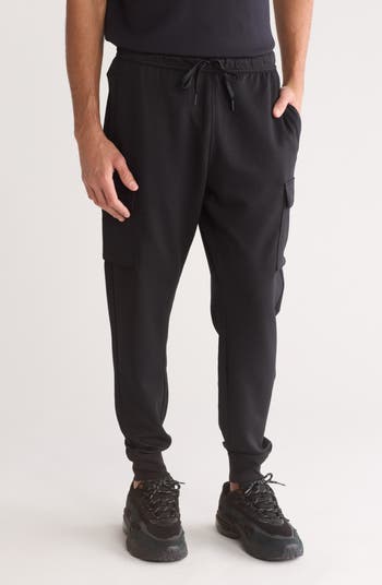 90 DEGREE BY REFLEX James Scuba Knit Cargo Joggers Nordstromrack
