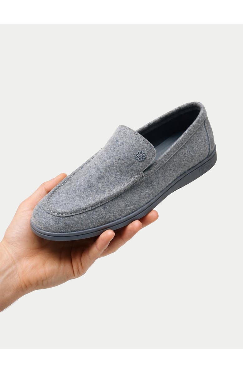 Gobi Cashmere Cashmere Loafers, Alternate, color, Steel Gray