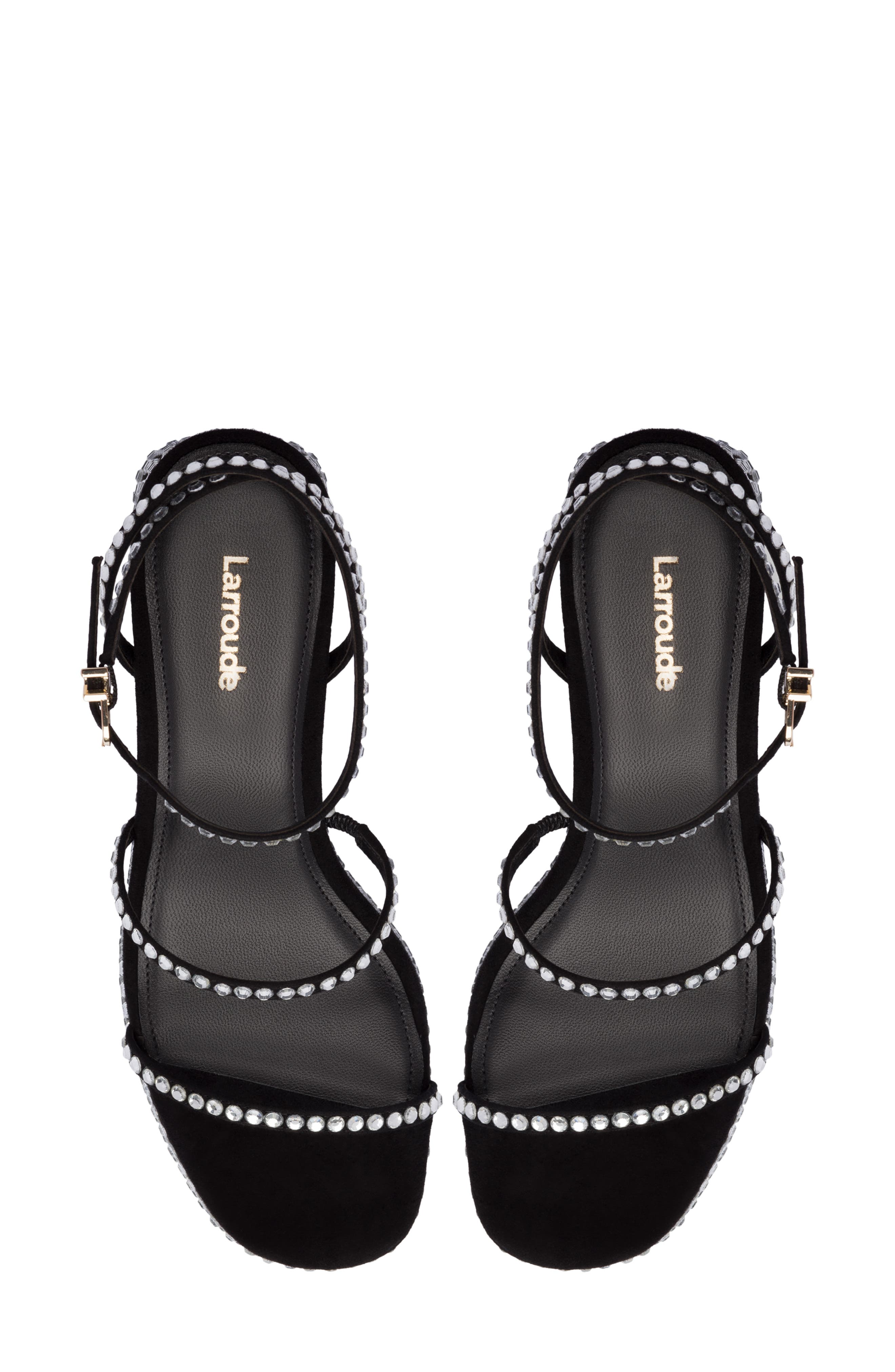 Larroudé Gio Block Heel Strappy Sandal, Alternate, color, 