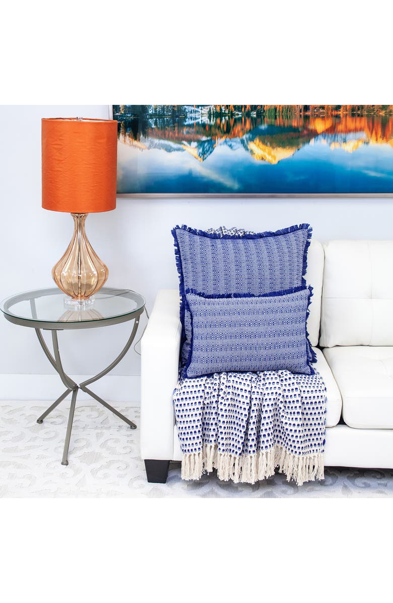 PARKLAND COLLECTION Cross Weave Rectangle Accent Pillow, Alternate, color,