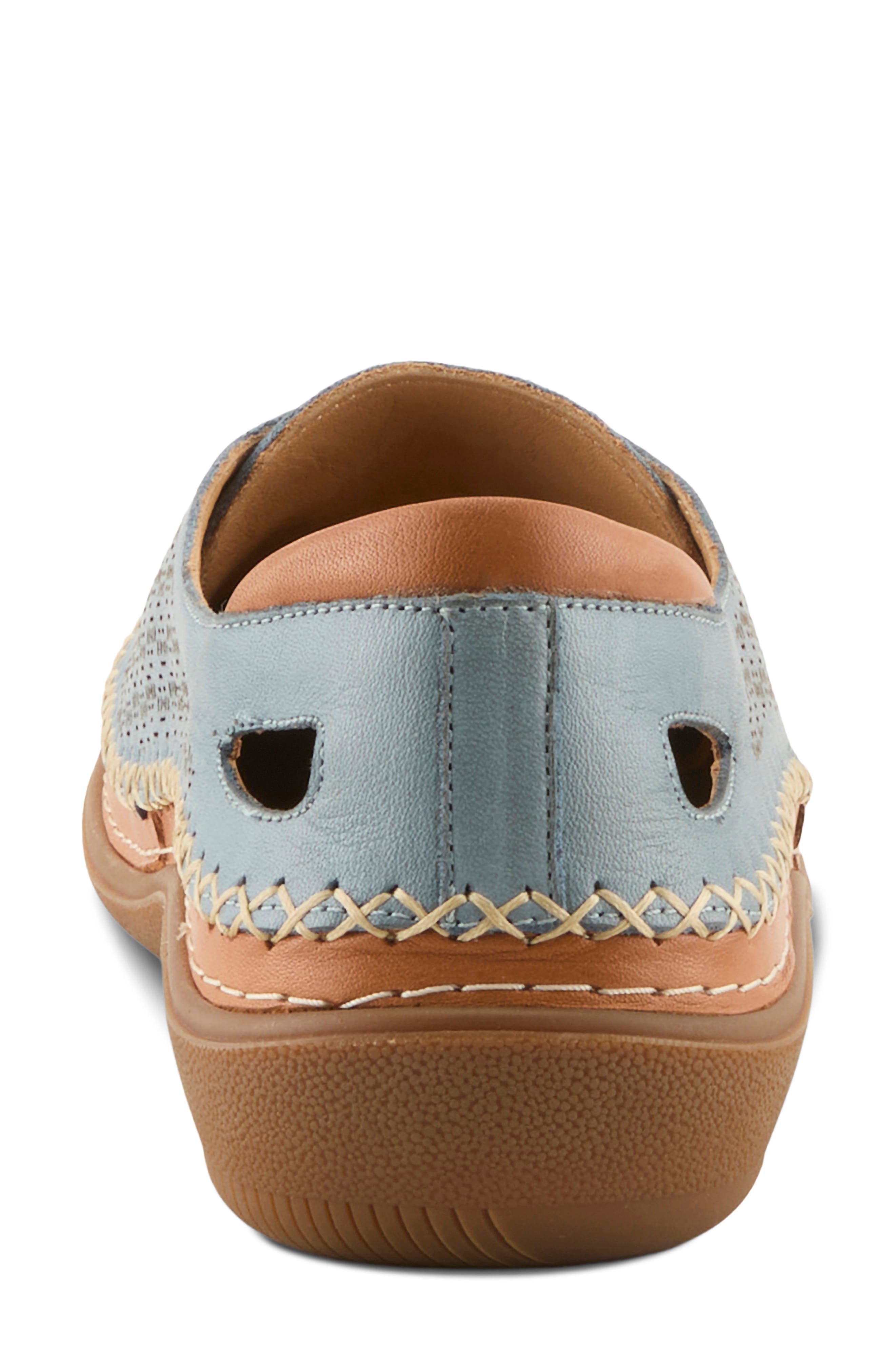 Janell Laser Cut Sneaker, Alternate, color, BLUE