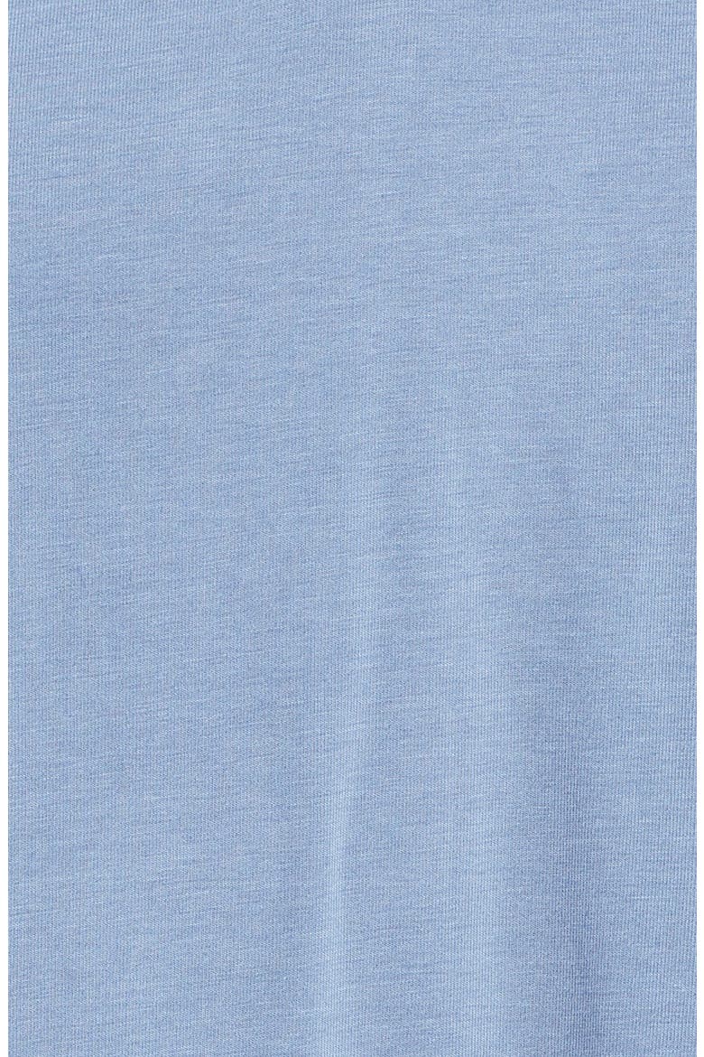 Logan Slub Henley Hoodie, Alternate, color, FLINT BLUE