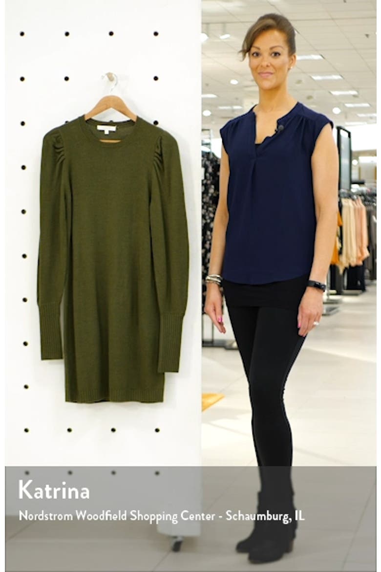 x Influencers San Francisco Puff Sleeve Sweater Dress (Nordstrom Exclusive) video