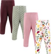 Hudson Baby 4Pk Collection of Versatile Pants Bottoms