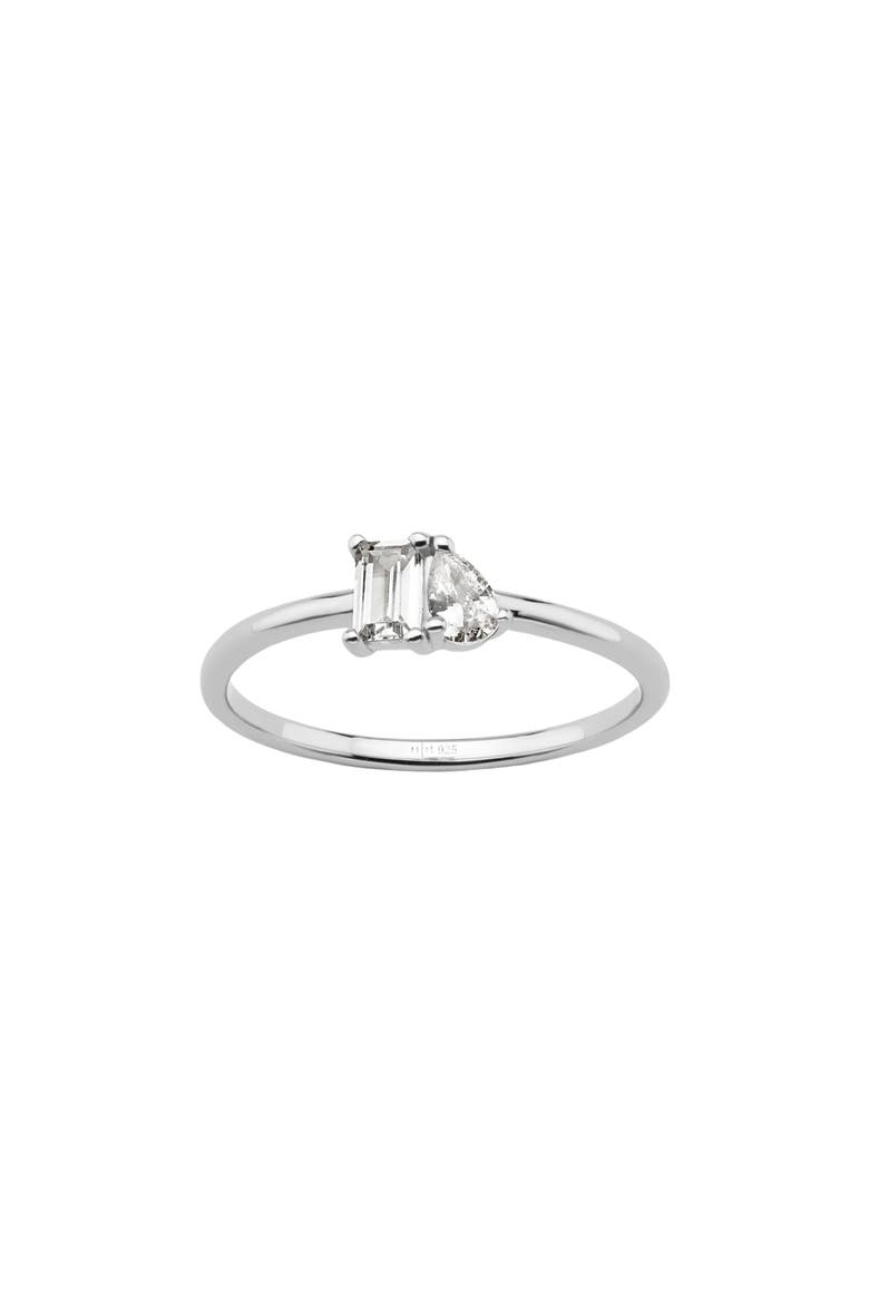 Toi et Moi Ring, Main, color, SILVER