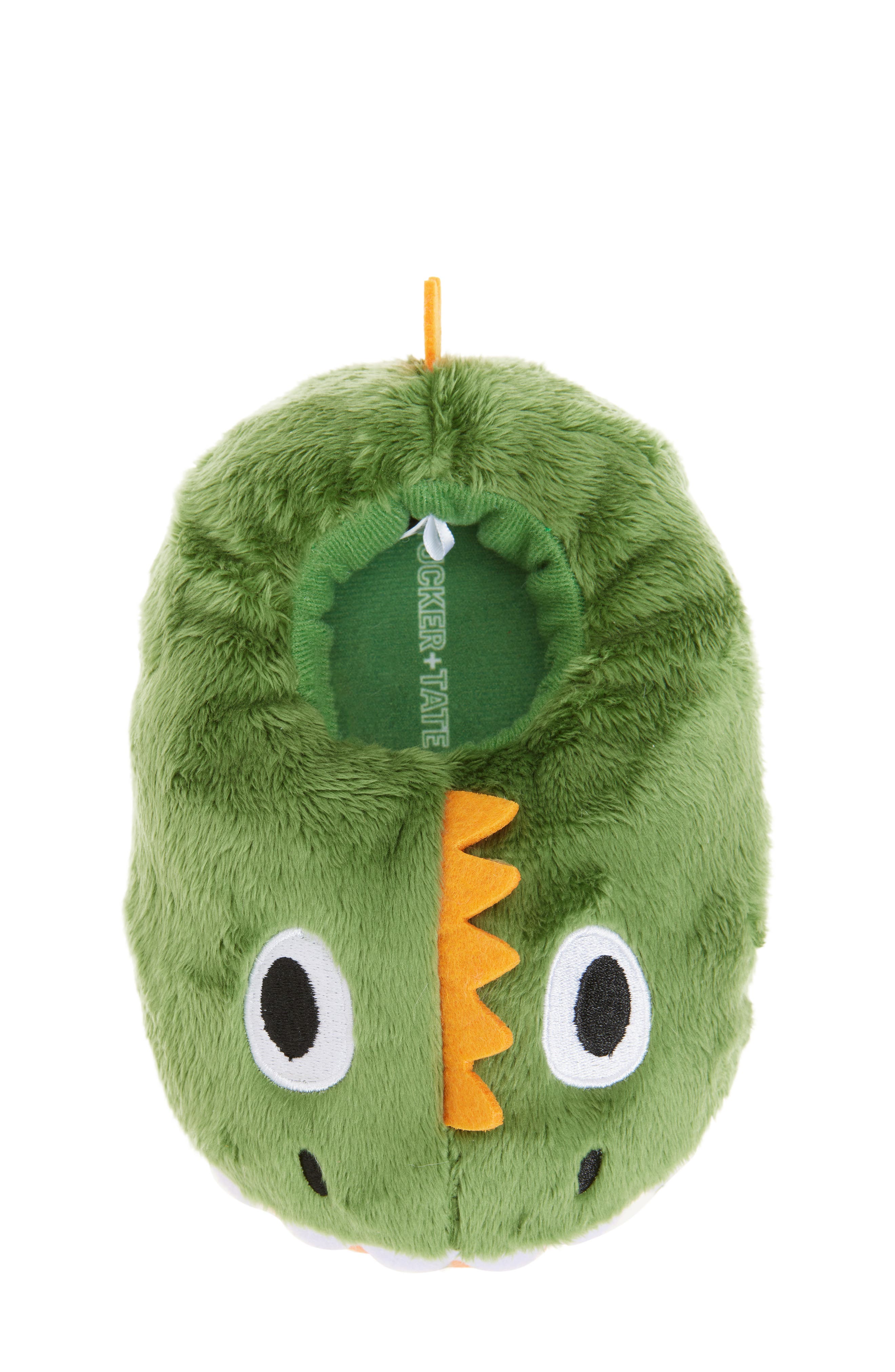 Tucker + Tate Kids' Dino Slipper, Alternate, color, Green