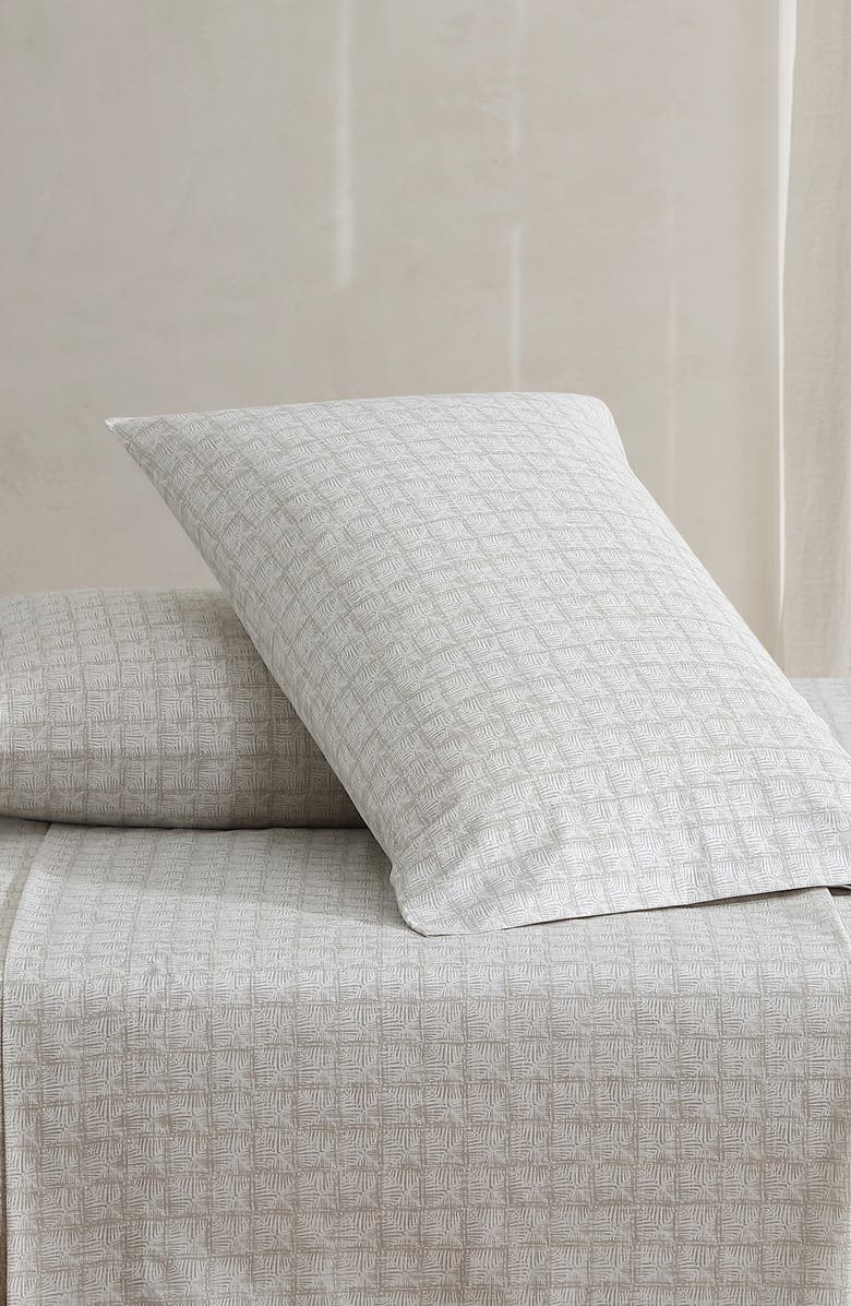 Tahari Washington Queen Sheet Set, Alternate, color, Pumice Stone