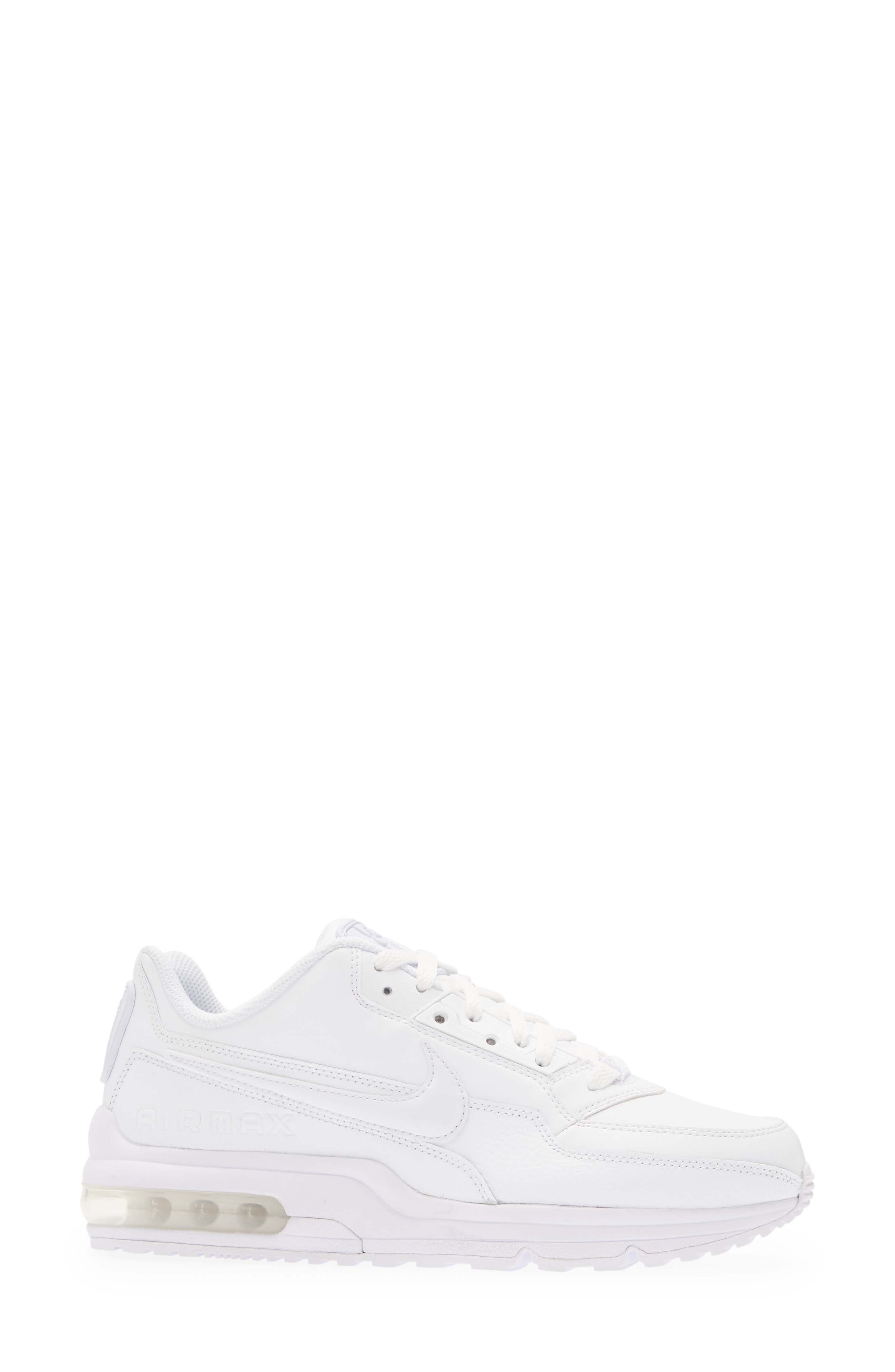 Air Max LTD 3 Sneaker, Alternate, color, WHITE/ WHITE/ WHITE