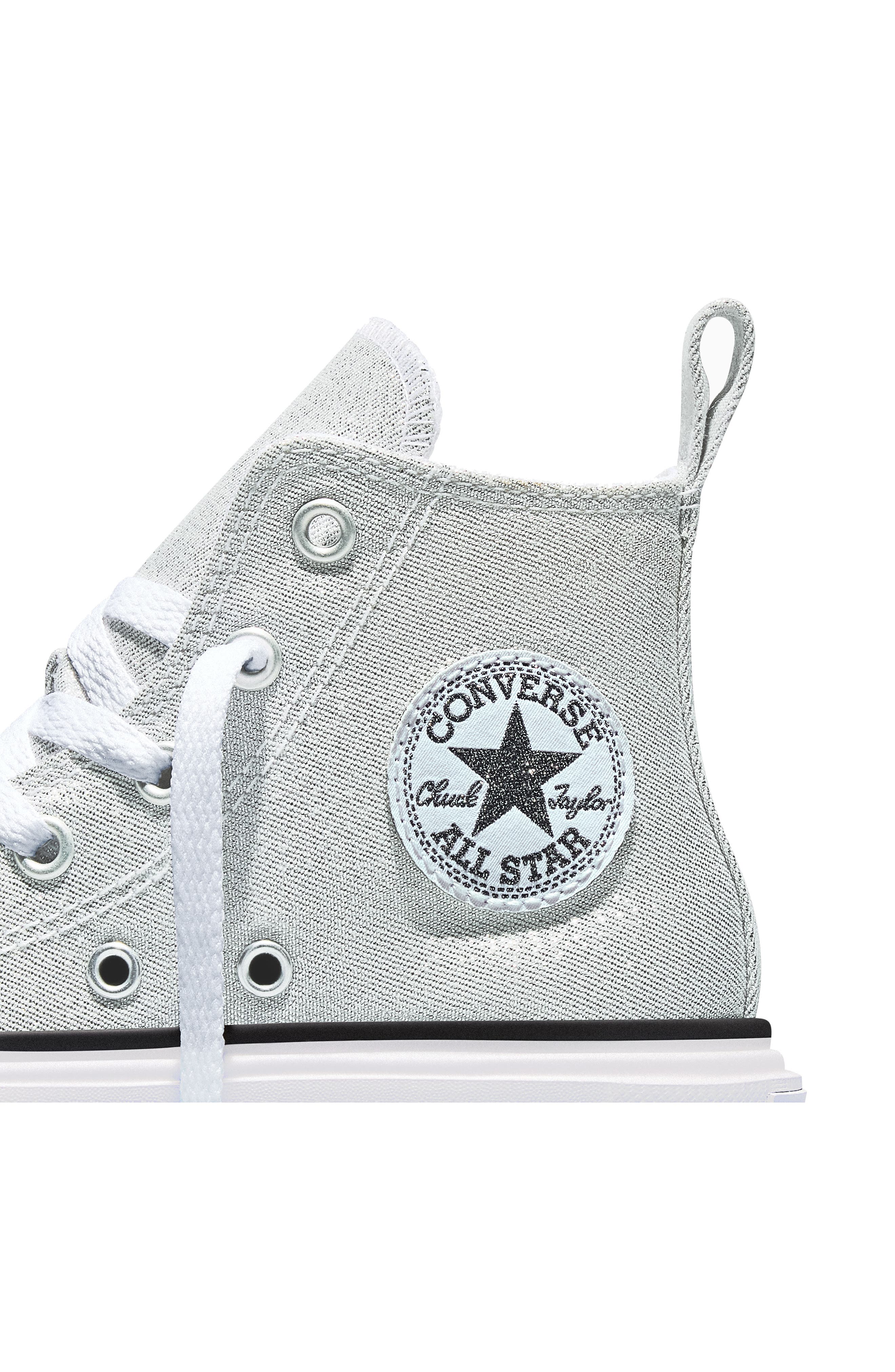 Converse Kids' Chuck Taylor All Star Lift Double Stack High Top Platform Sneaker, Alternate, color, 