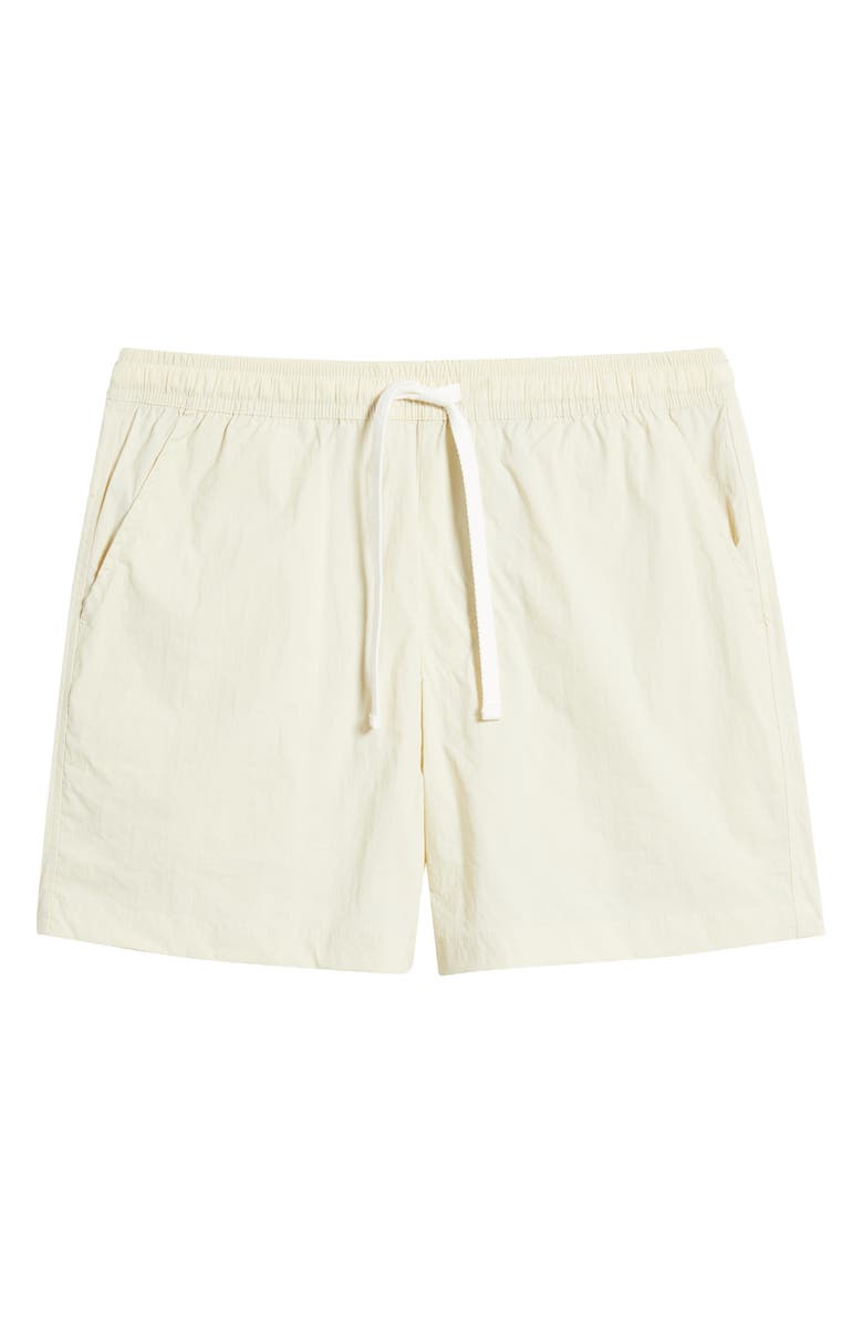 RIZORT Kore Drawstring Nylon Shorts, Alternate, color, Cream