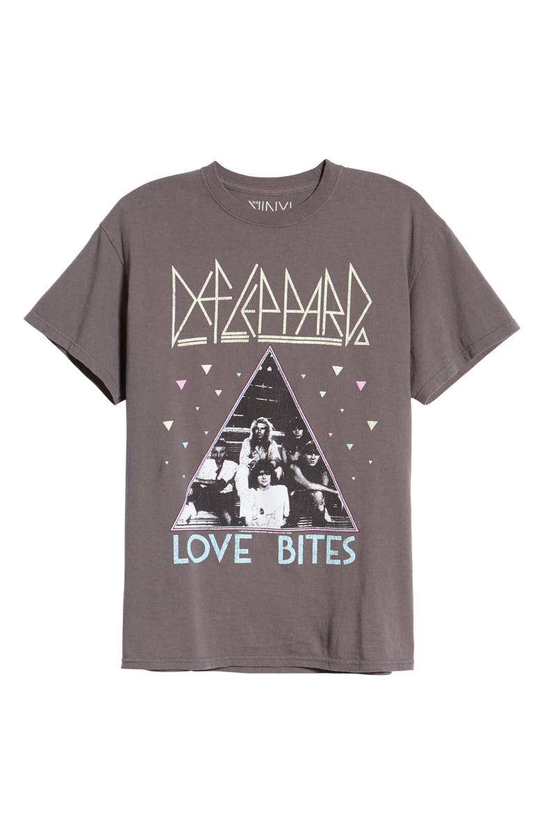 Vinyl Icons Def Leppard Oversize Tee, Alternate, color, 