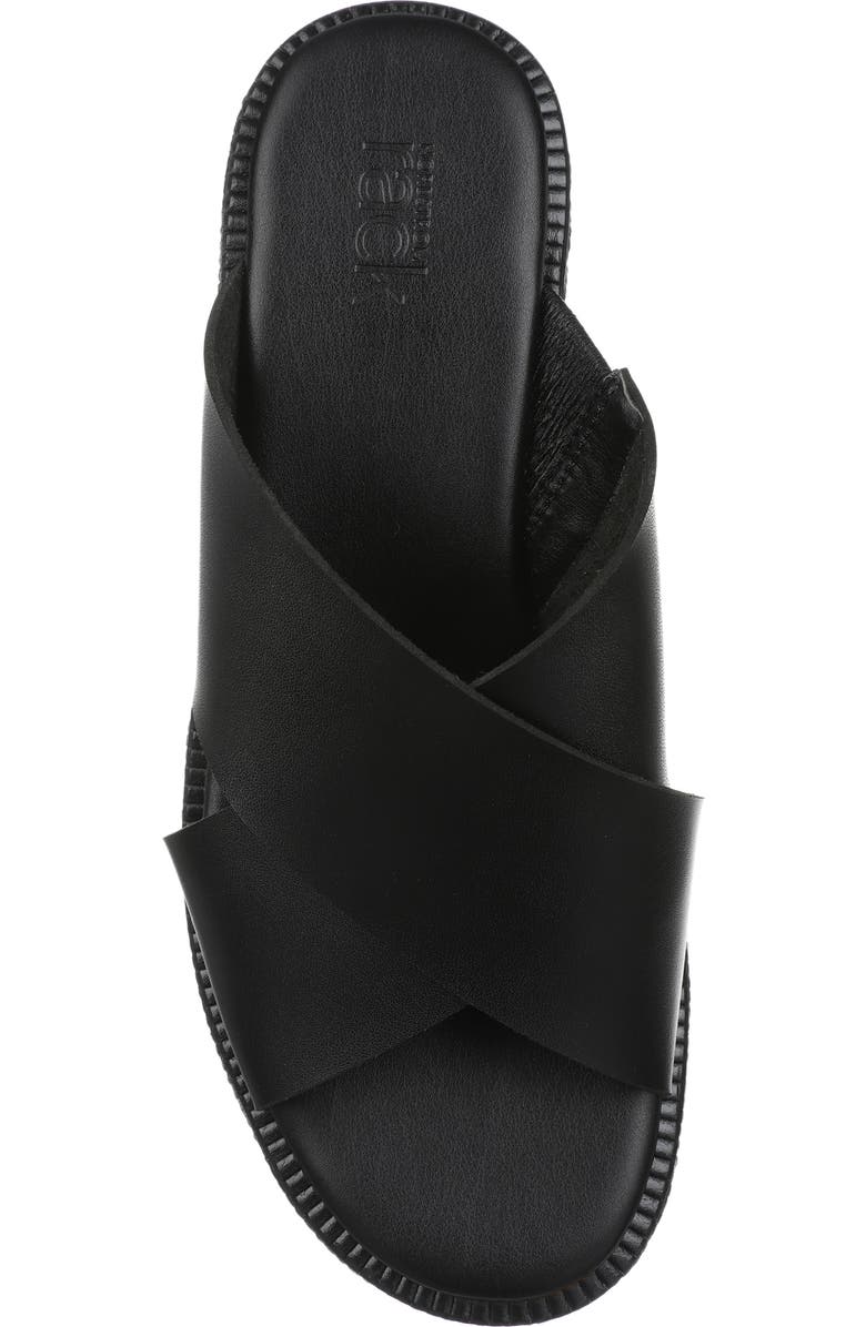 NORDSTROM RACK Frankie Wedge Platform Sandal, Alternate, color, Black