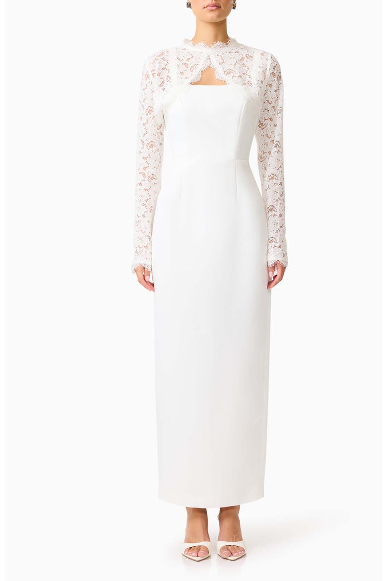 Ciana Lace Bolero, Main, color, WHITE