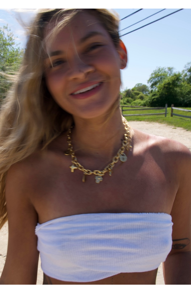 sccollection Lucky Necklace, Alternate, color, Gold