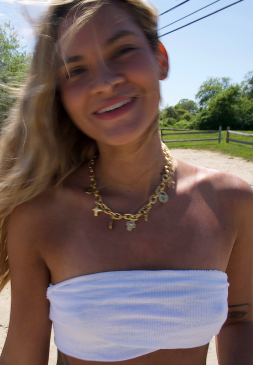 Sccollection Lucky Necklace In Gold