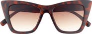 Kurt Geiger London 52mm Cat Eye Sunglasses