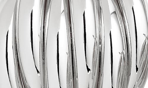Shop Open Edit Ridge Hoop Earrings