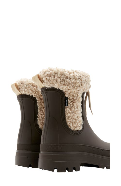 La Canadienne Peak Faux Shearling Winter Boot In Multi