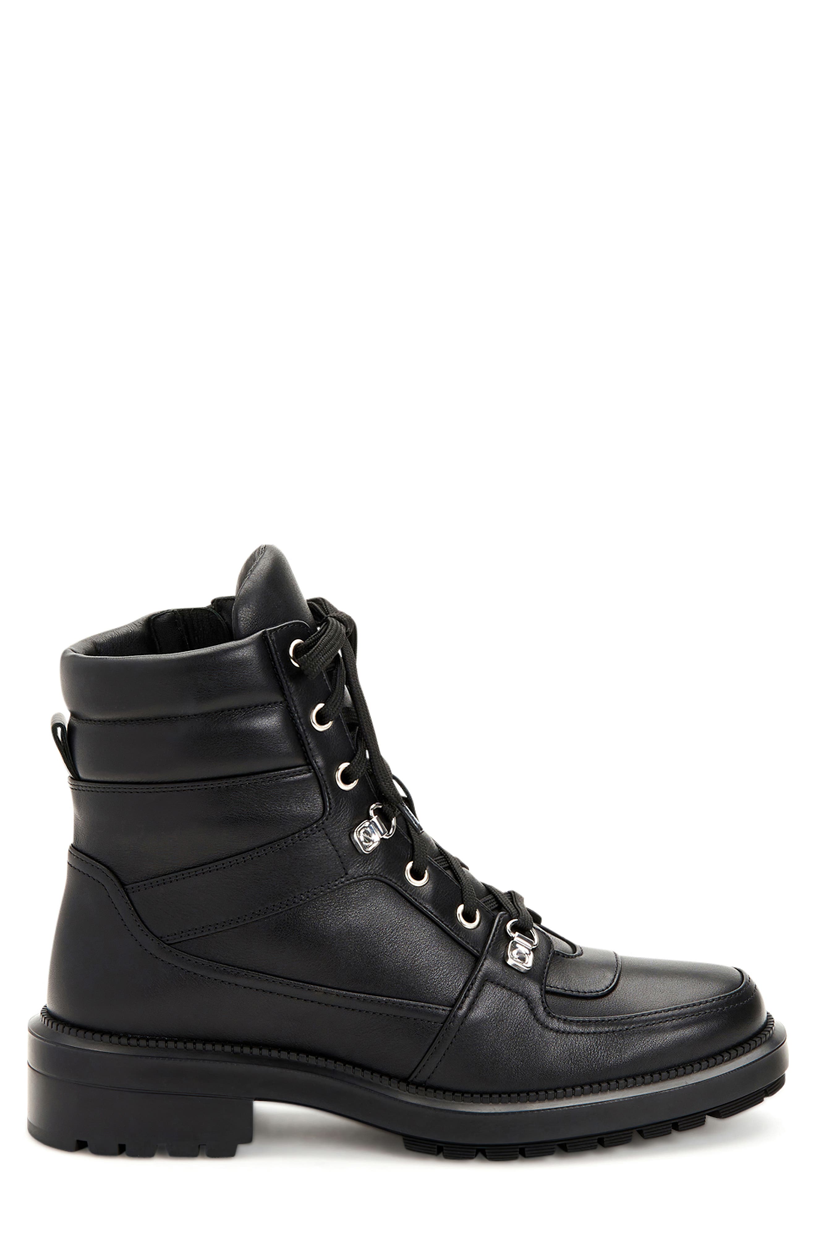 Aquatalia Lene Water Resistant Lug Sole Boot, Alternate, color, 