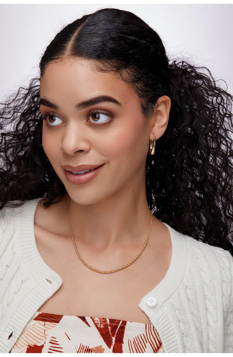 Bony Levy Mykonos 14K Gold Beaded Necklace, Alternate, color, 