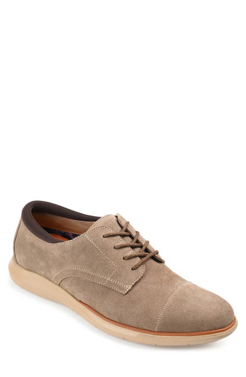 Fleton Cap-Toe Derby Dress Shoe (Men)