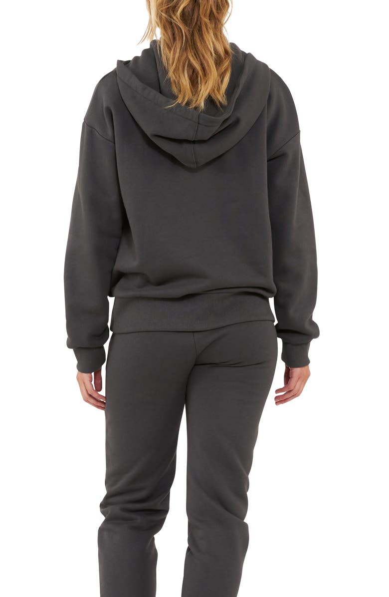 Ripe Maternity Nicky Nursing Hoodie  Slate, Alternate, color, Slate