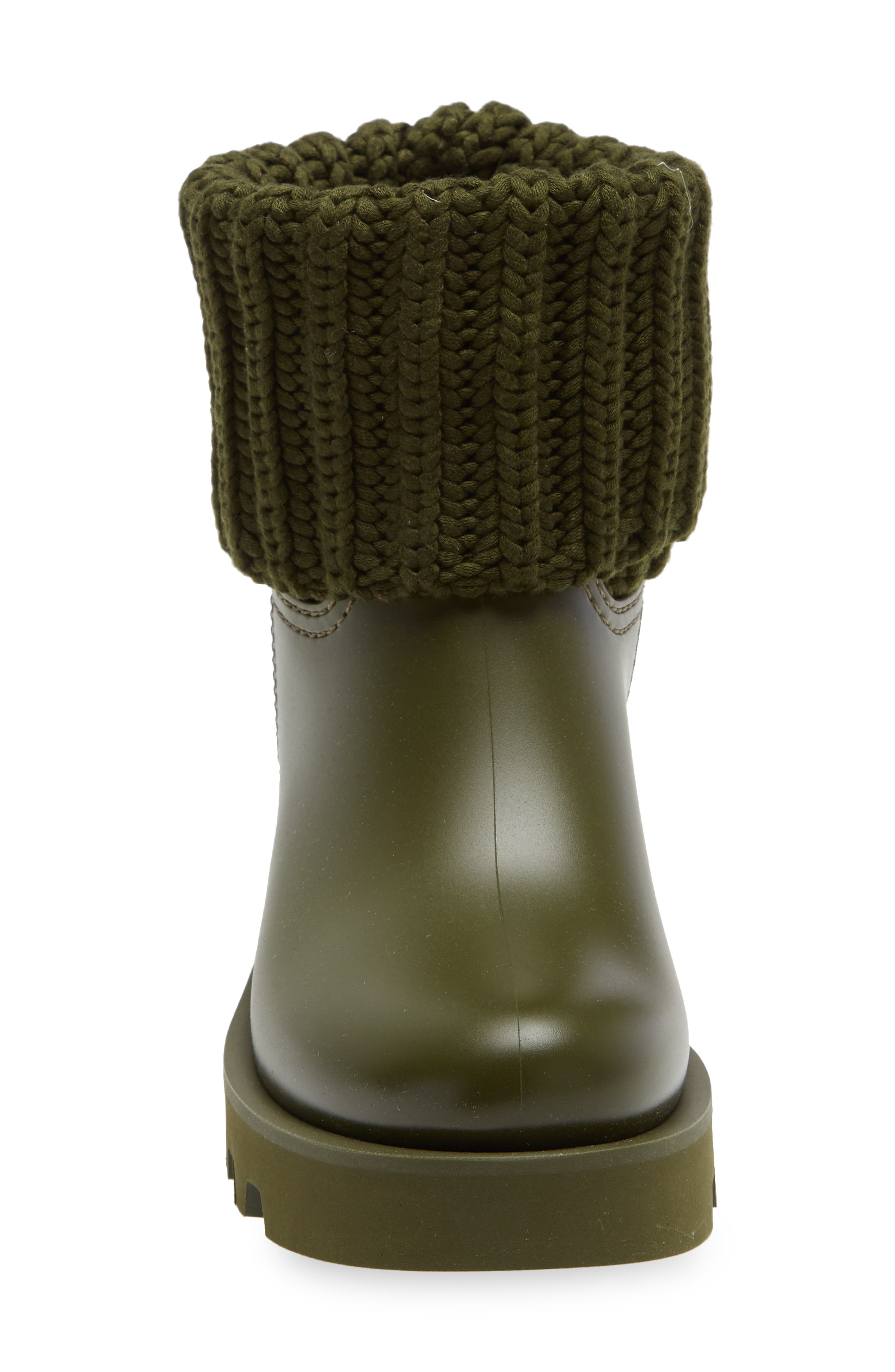 Ginette Waterproof Rain Boot, Alternate, color, GREEN