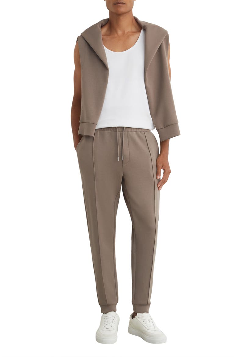 Finn Cuffed Joggers, Alternate, color, MUSHROOM BROWN