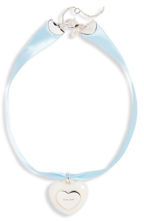 Gummy Heart Choker Necklace