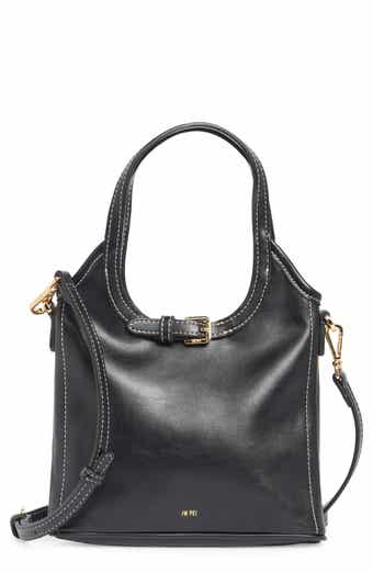 Brooke Mini Belted Embellished Faux Leather Tote