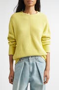 EMILY DAWN LONG Ribcage Cotton Crewneck Sweater