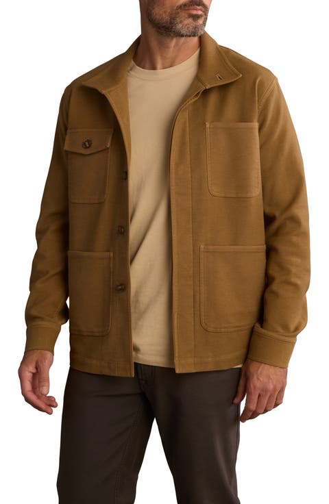 Comfort Terry Cloth Chore Coat