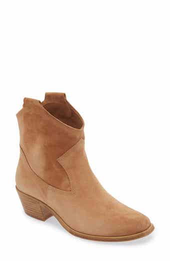 Pedro Garcia Bristol Suede Cowboy Booties Fango