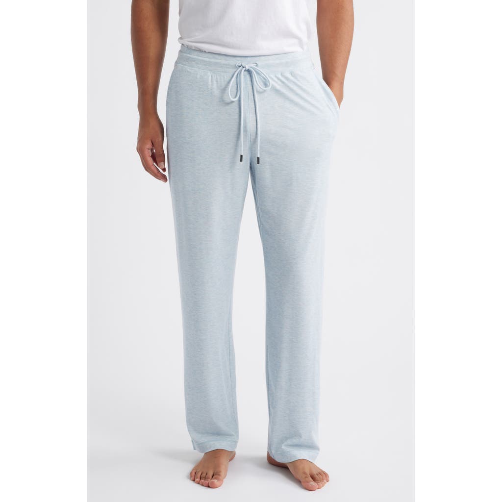 Daniel Buchler Ribbed Rayon Blend Drawstring Pajama Pants