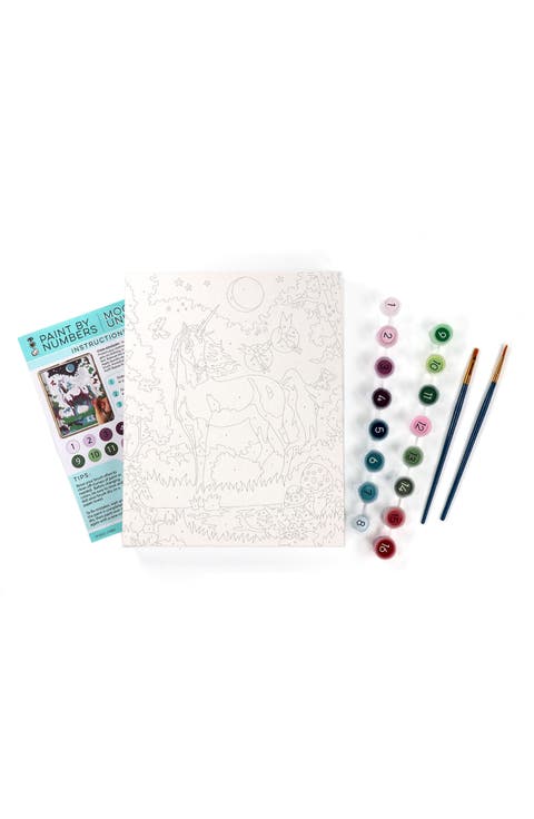 Moonlit Unicorn Paint by Numbers Set