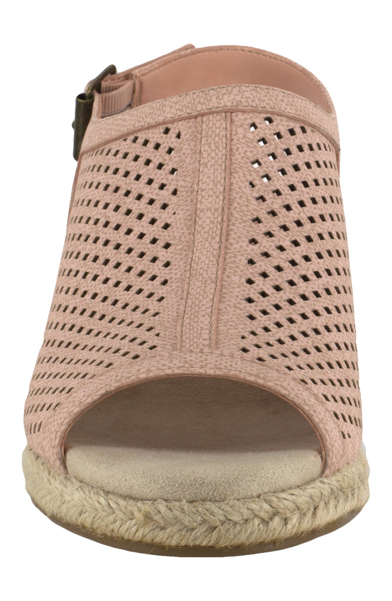 EASY STREET Stacy Espadrille Wedge Sandal, Alternate, color, Blush