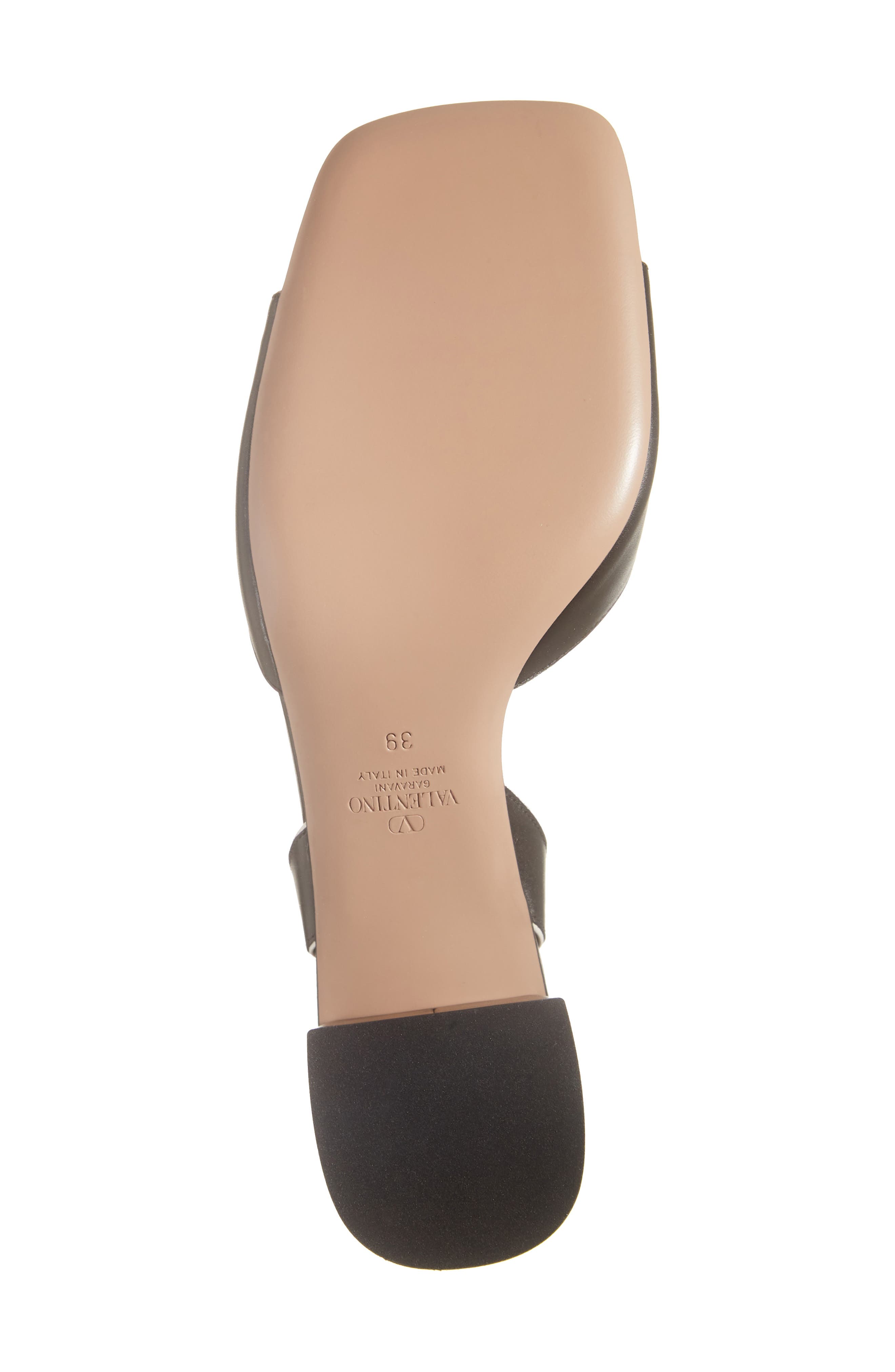 Valentino Garavani VLOGO Bold Ankle Strap Sandal, Alternate, color, 