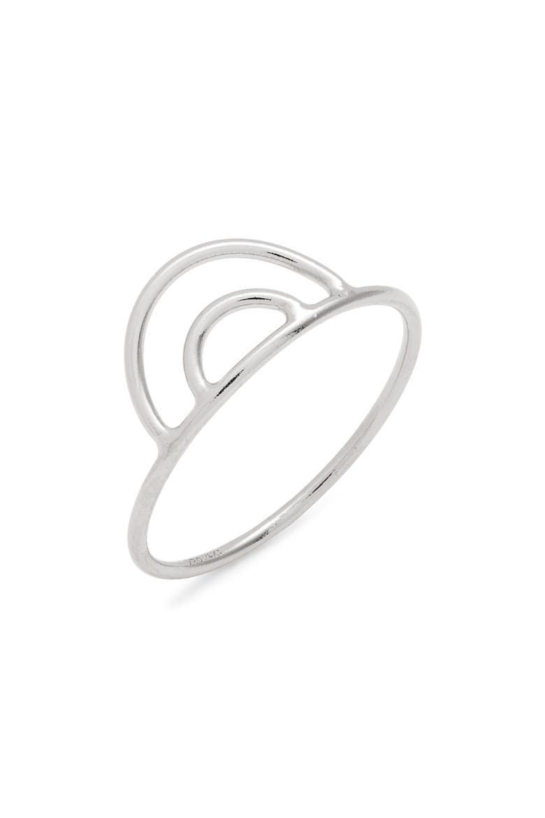 Rainbow Ring, Main, color, STERLING SILVER