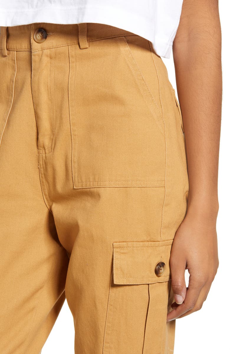Know One Cares Cotton Cargo Jogger Pants, Alternate, color, 
