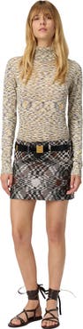 Missoni High-neck Sweater In Flame Smooth Knit