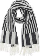 Nordstrom Stripe Wool & Cashmere Scarf