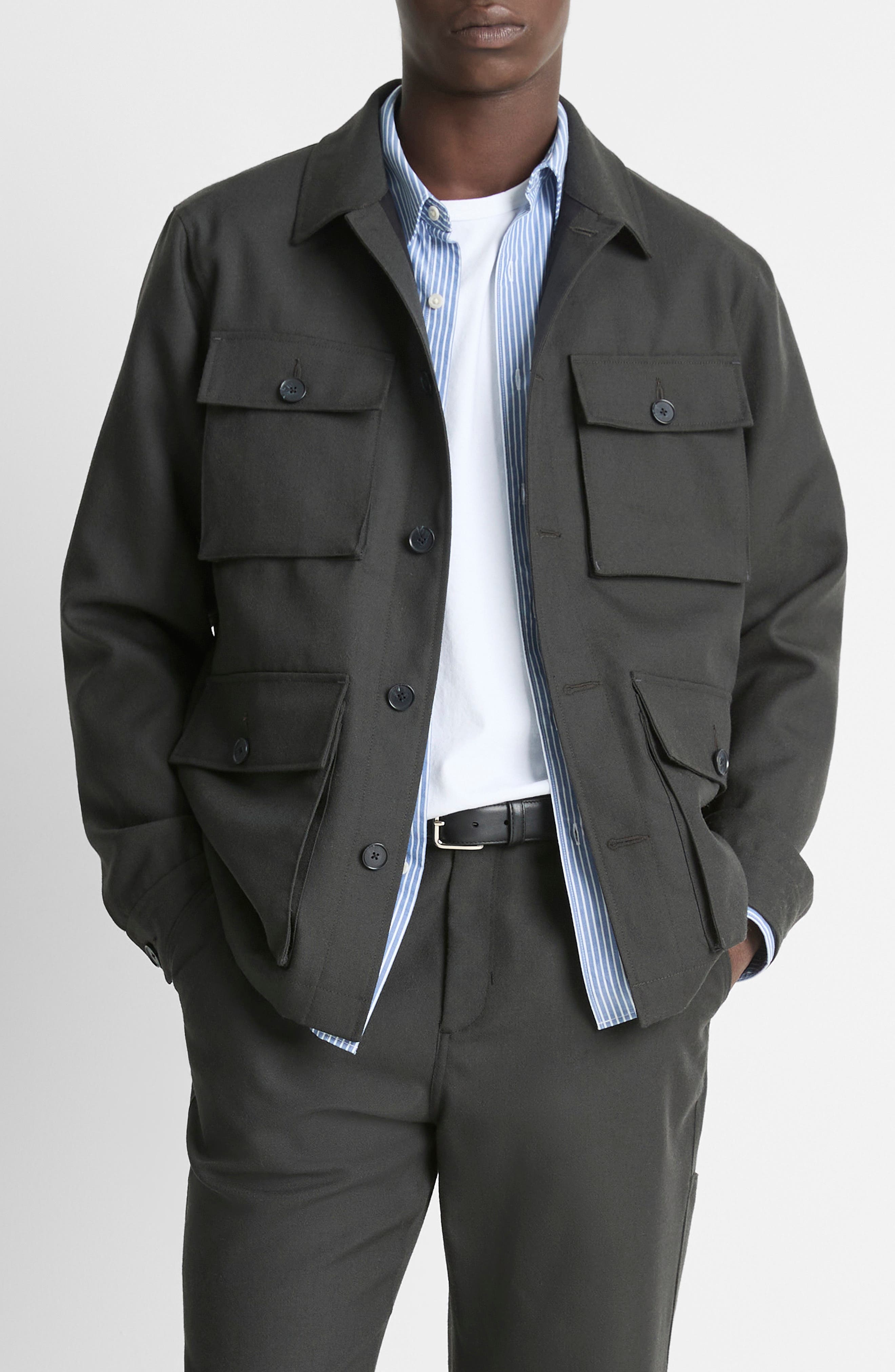 Vince Tropical Wool Field Jacket (Men) | Nordstromrack