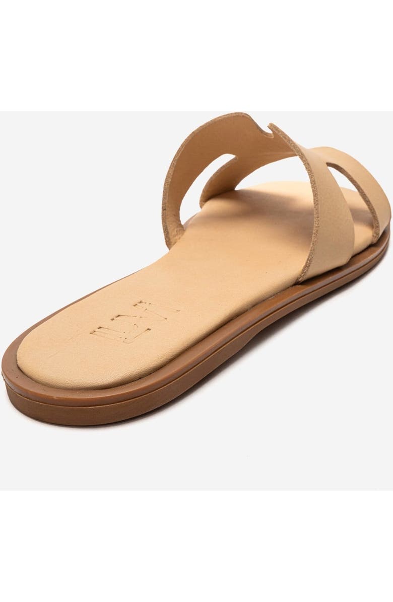 Forever & Always Shoes Biora Leather Slide, Alternate, color, Beige