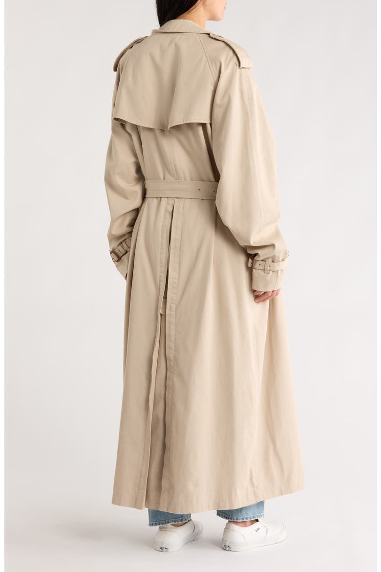 Oversize Trench Coat, Alternate, color, KHAKI