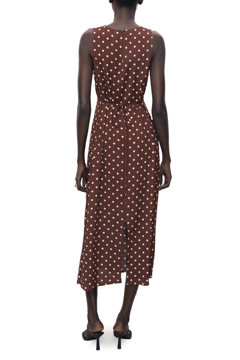 nordstrom brown polka dot dress MANGO Sleeveless Midi (Women) bridesmaid-pink collection-formaldresses Black boohoo Velvet Bardot Size:66 100% polyester