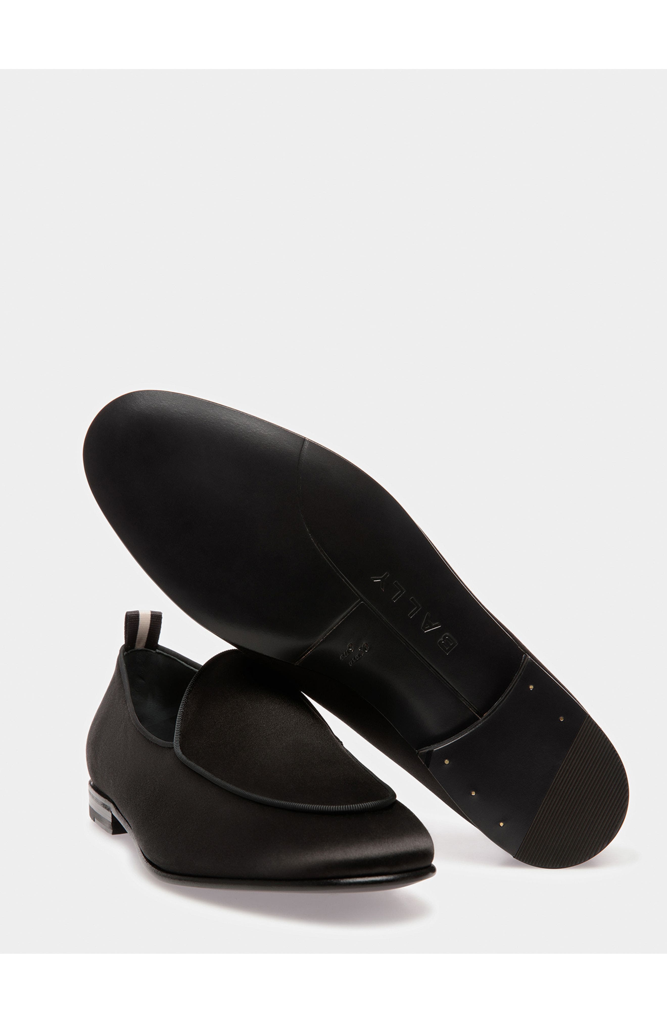 Bally Salton Loafers, Alternate, color, Black