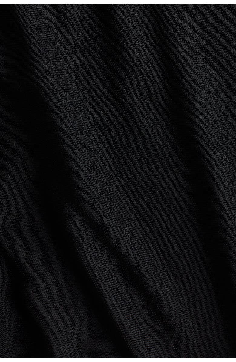 H&M Batwing-sleeved Jersey Top, Alternate, color, Black