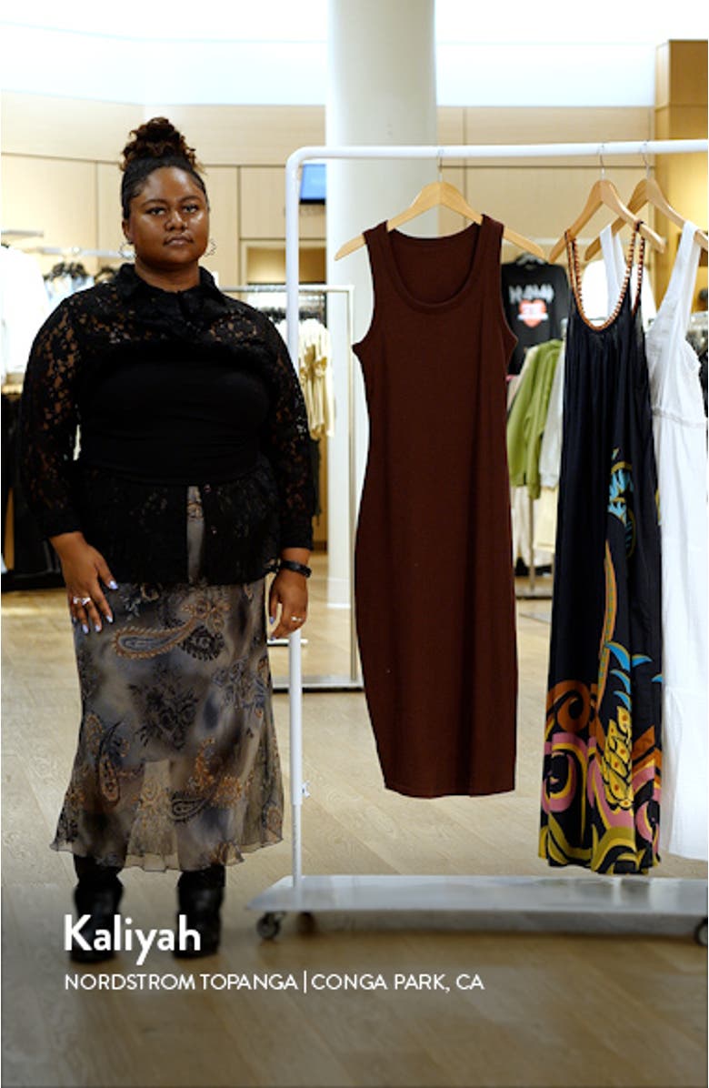 Milla Rib Shelf Bra Nightgown, sales video thumbnail