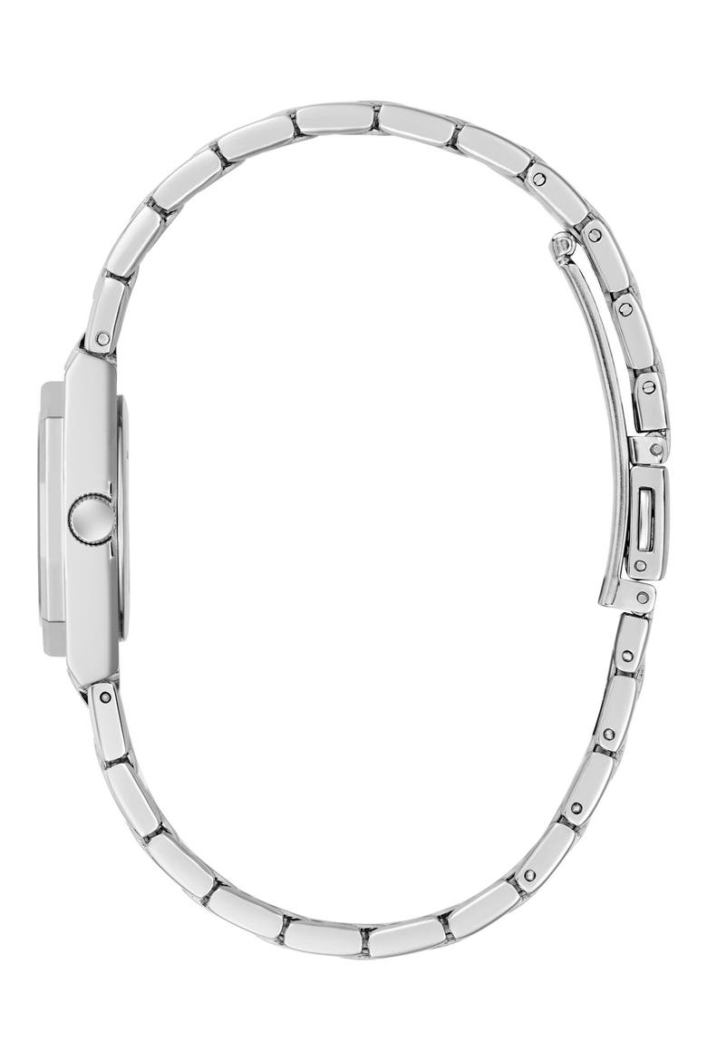 Pixie Crystal Dial Bracelet Watch, 25mm, Alternate, color, SILVER TONE